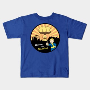 Vault boy welcomes you Kids T-Shirt